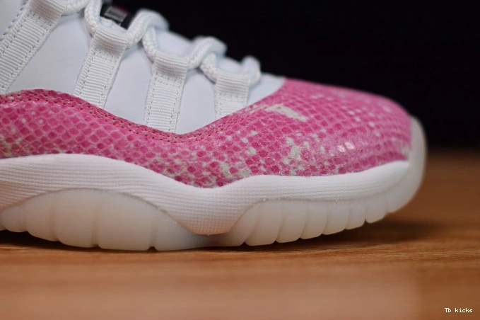 Cheap TBK AH7860-106 Jordan 11 WMNS Pink Snakeskin Low Air 0705